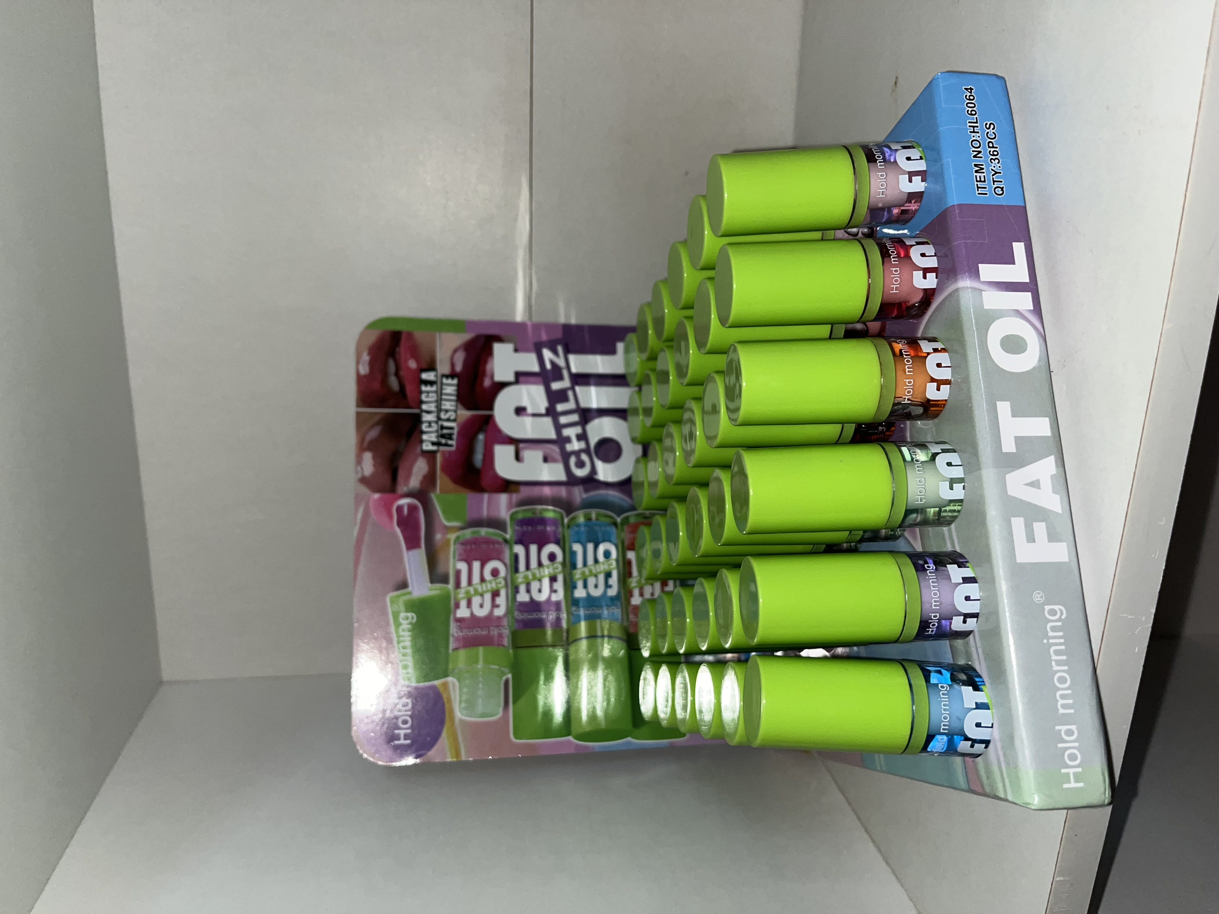 Fat oil transparente 