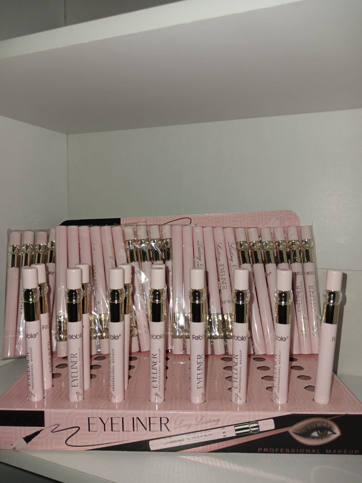 Delineador Café y negro febble