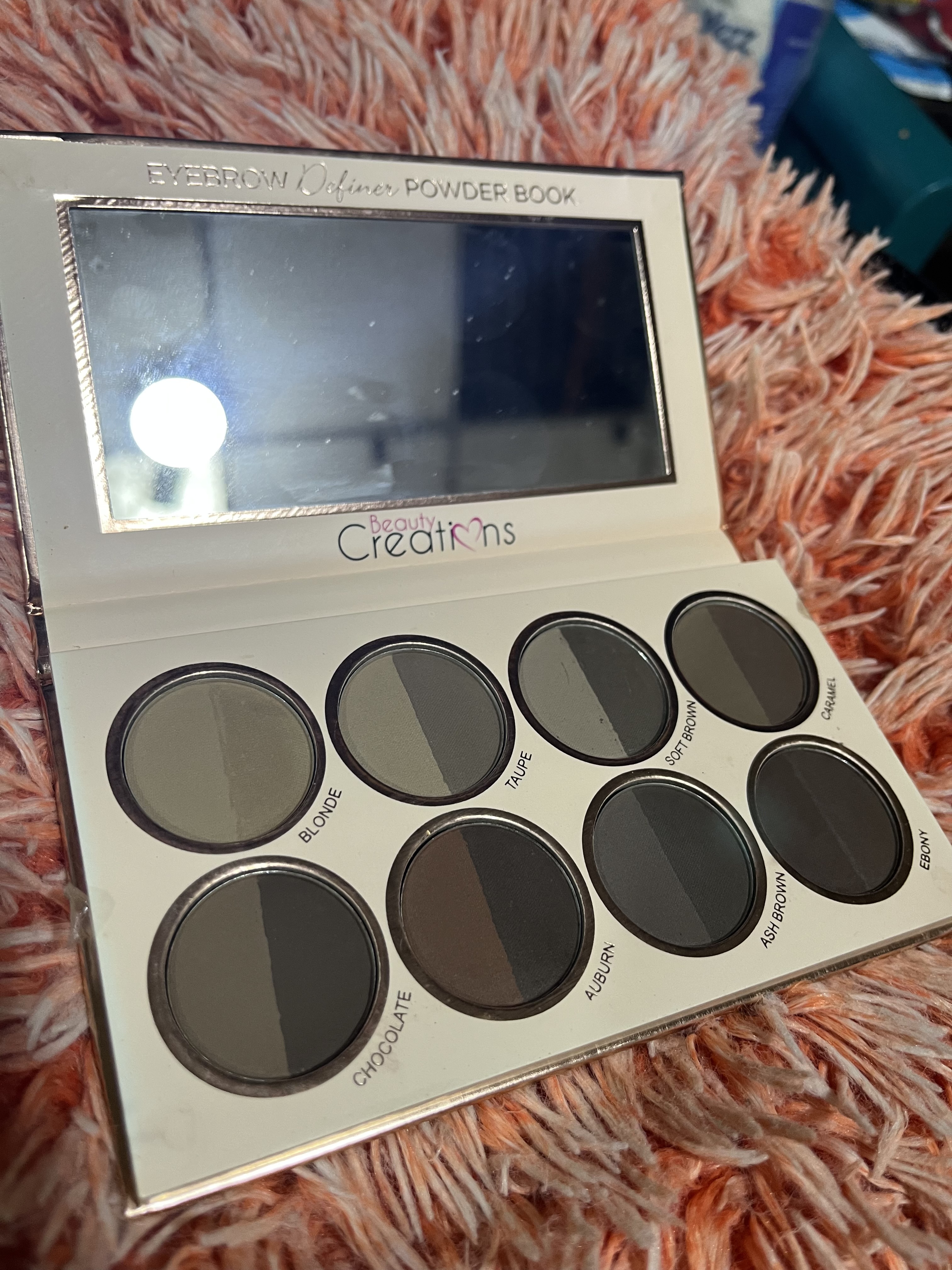 Paleta sombras para cejas 