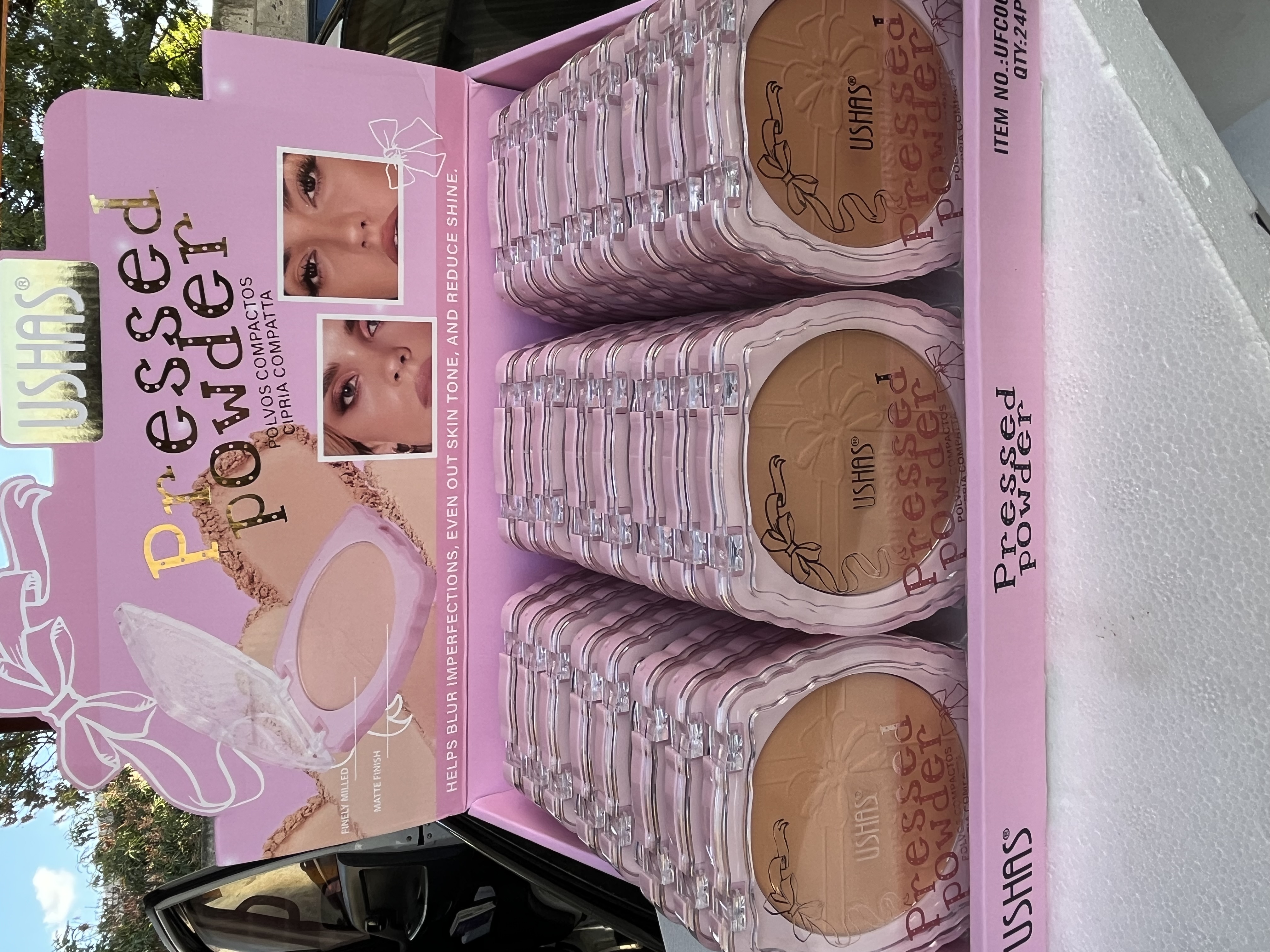 Polvo compacto Ushas 