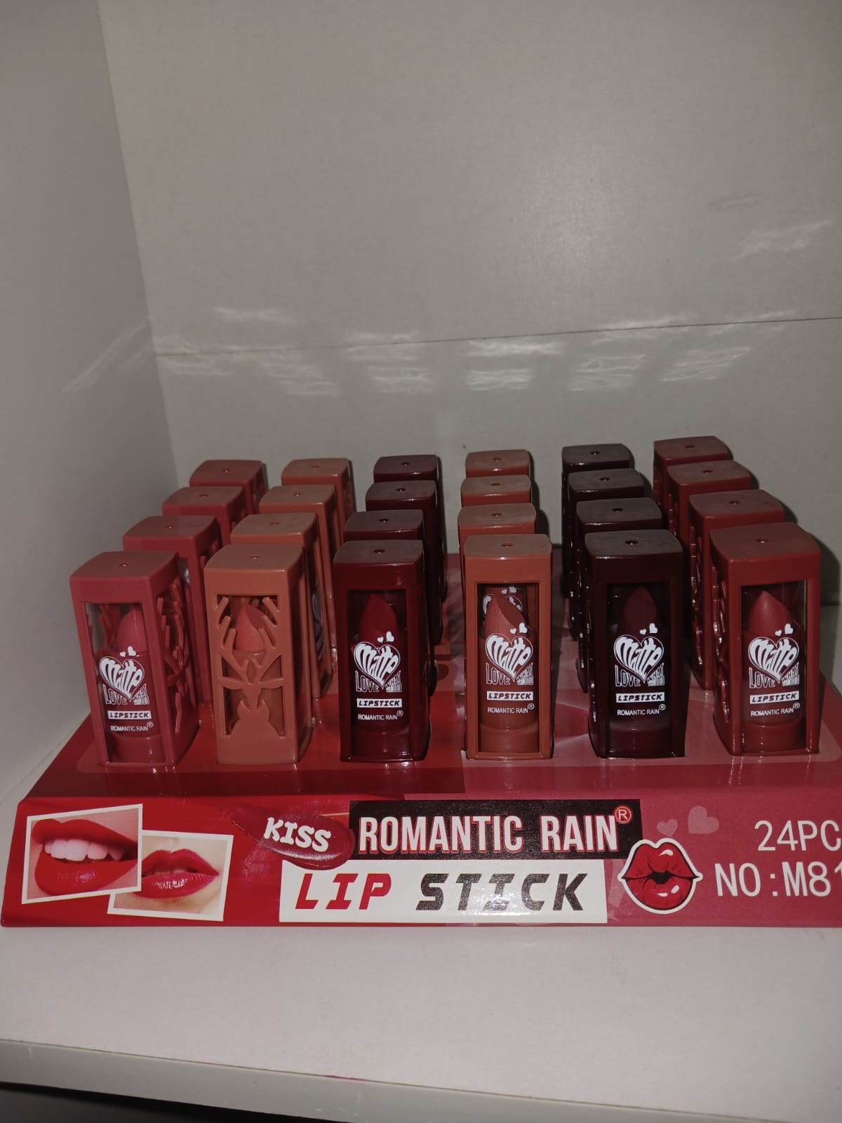 Labiales Matte larga duración 