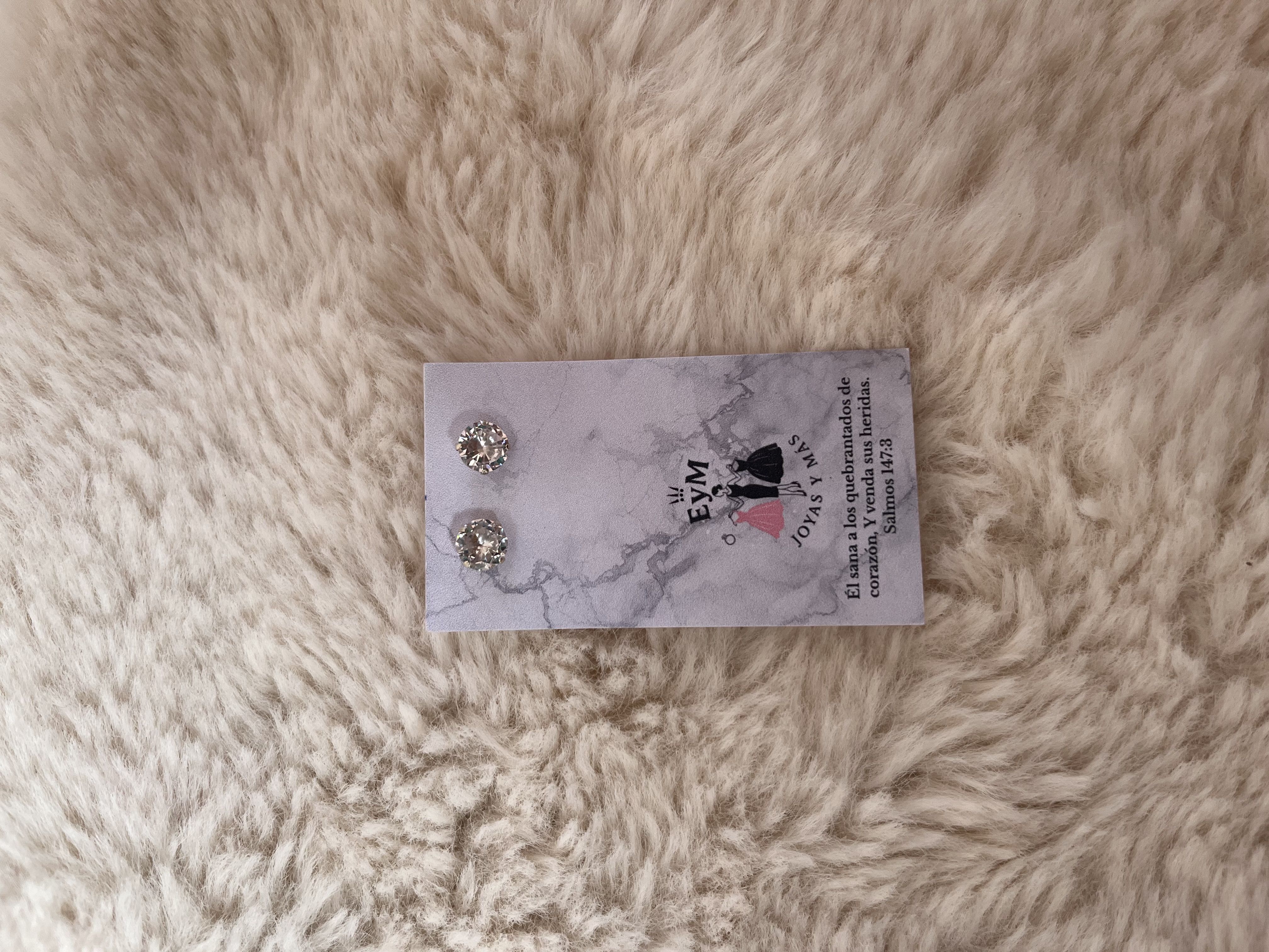 Aretes de zirconia Plata S 925