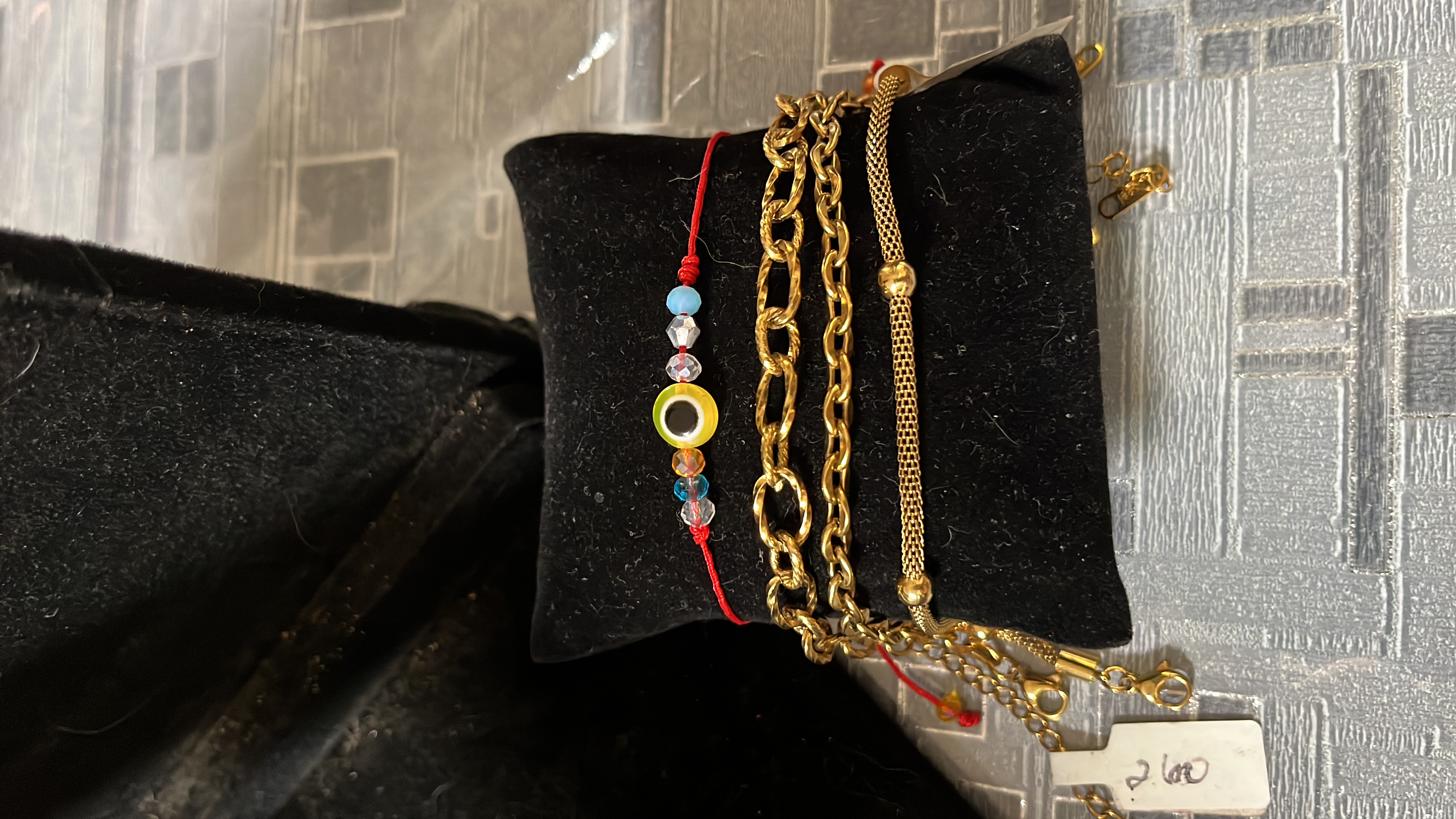 Pulseras eslabón y estilo culebra Acero inoxidable 