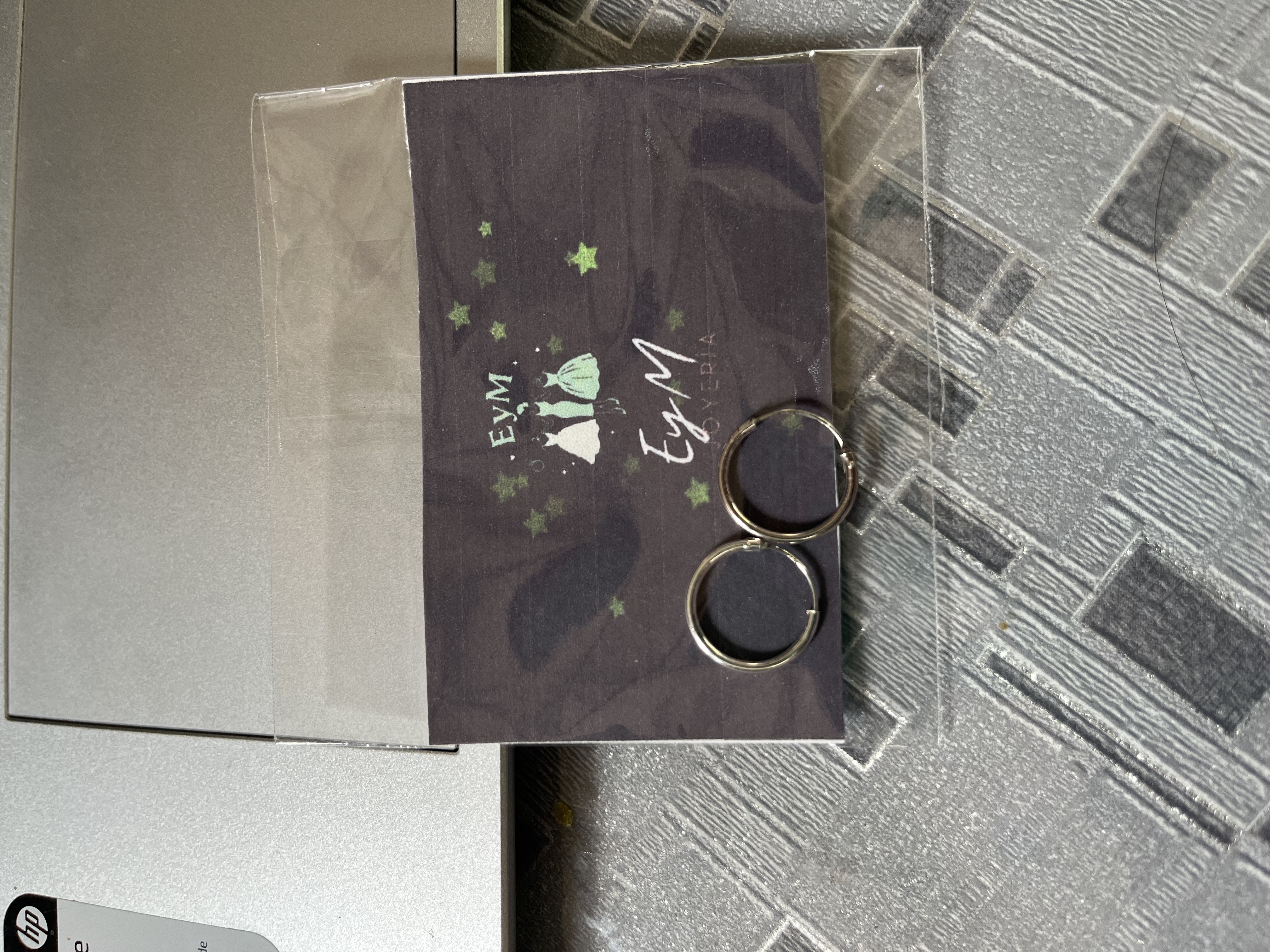 Aretes Argolla mediana plata S 925 