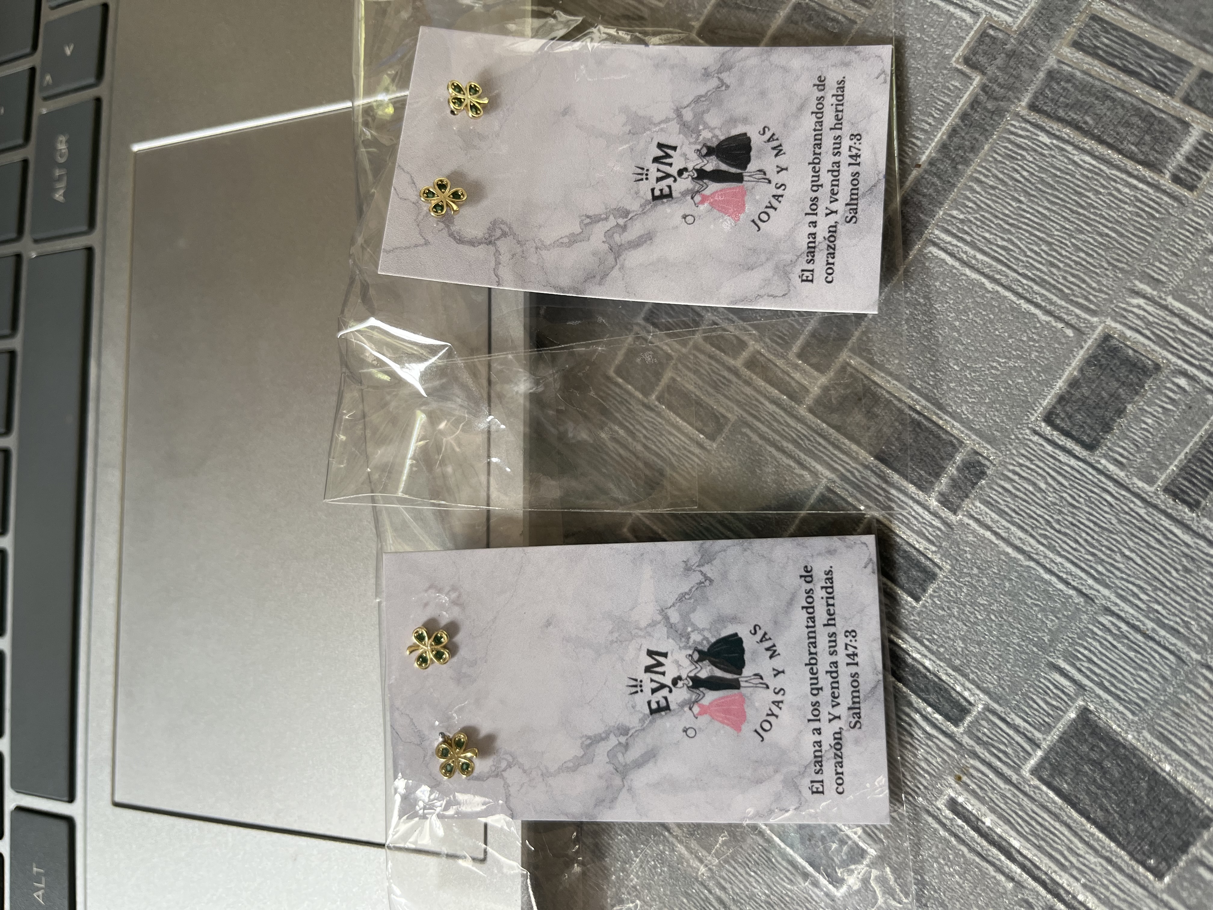 Aretes plata S 925 