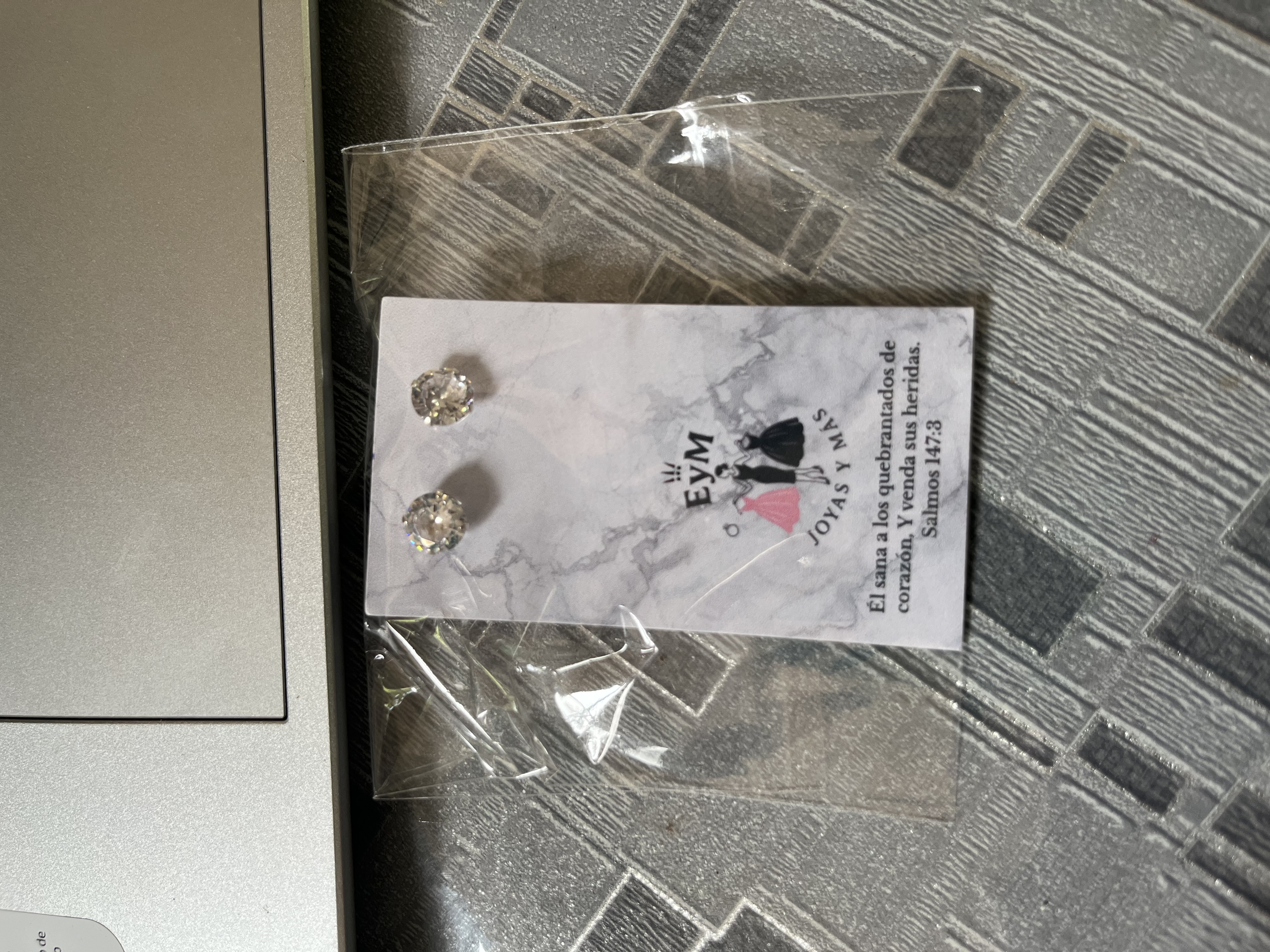Aretes Zirconia Grande Plata S 925
